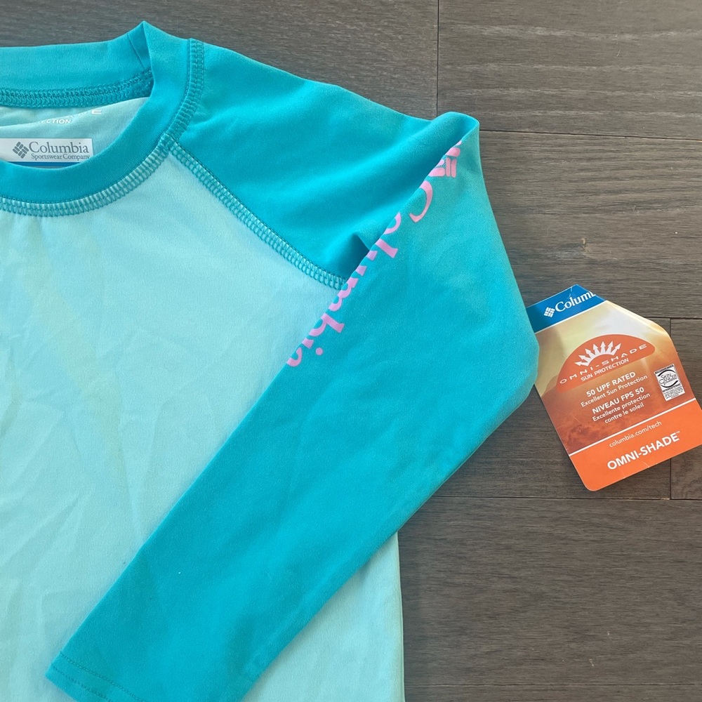 Columbia 4T long sleeve sunguard